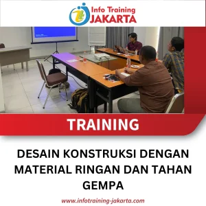 TRAINING DESAIN KONSTRUKSI DENGAN MATERIAL RINGAN DAN TAHAN GEMPA