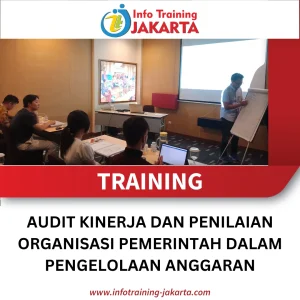 TRAINING AUDIT KINERJA DAN PENILAIAN ORGANISASI PEMERINTAH DALAM PENGELOLAAN ANGGARAN