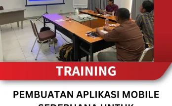 TRAINING PEMBUATAN APLIKASI MOBILE SEDERHANA UNTUK PENSIUNAN
