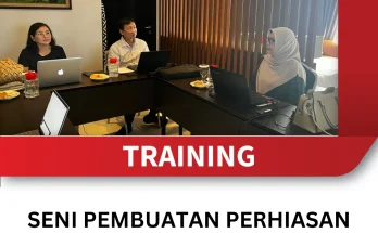 TRAINING SENI PEMBUATAN PERHIASAN UNTUK PENSIUNAN