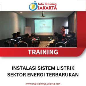 TRAINING INSTALASI SISTEM LISTRIK SEKTOR ENERGI TERBARUKAN