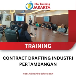 TRAINING CONTRACT DRAFTING INDUSTRI PERTAMBANGAN