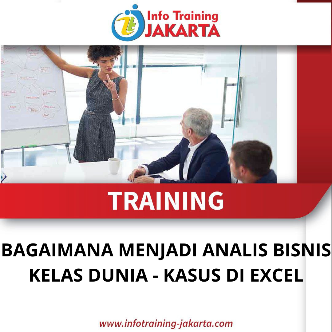 TRAINING BAGAIMANA MENJADI ANALIS BISNIS KELAS DUNIA – KASUS DI EXCEL