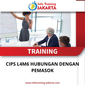 TRAINING CIPS L4M6 HUBUNGAN DENGAN PEMASOK