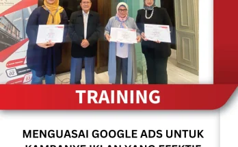 TRAINING MENGUASAI GOOGLE ADS UNTUK KAMPANYE IKLAN YANG EFEKTIF
