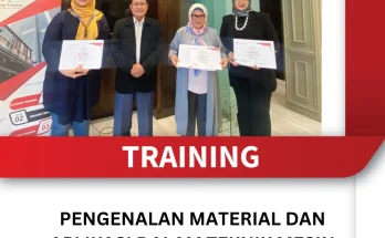 TRAINING PENGENALAN MATERIAL DAN APLIKASI DALAM TEKNIK MESIN