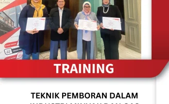 TRAINING TEKNIK PEMBORAN DALAM INDUSTRI MINYAK DAN GAS