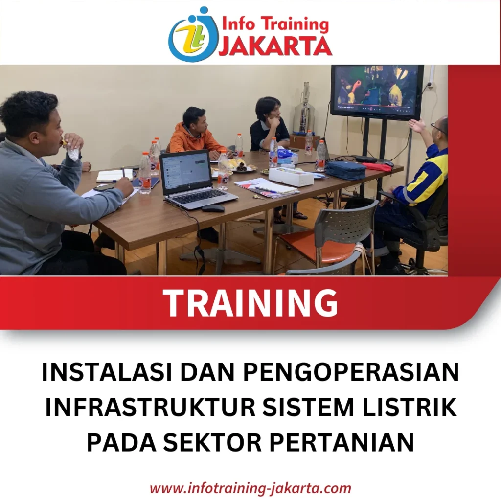 TRAINING INSTALASI DAN PENGOPERASIAN INFRASTRUKTUR SISTEM LISTRIK PADA SEKTOR PERTANIAN