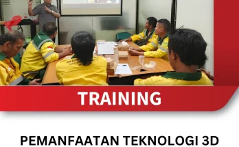 TRAINING PEMANFAATAN TEKNOLOGI 3D UNTUK PEMETAAN TAMBANG