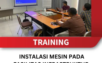 TRAINING INSTALASI MESIN PADA FASILITAS INFRASTRUKTUR PEMBANGKIT ENERGI