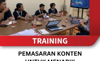TRAINING PEMASARAN KONTEN UNTUK MENARIK PERHATIAN AUDIENS