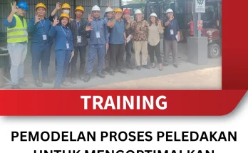 TRAINING PEMODELAN PROSES PELEDAKAN UNTUK MENGOPTIMALKAN PRODUKSI TAMBANG
