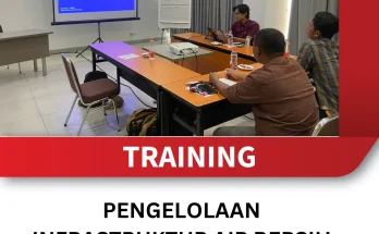 TRAINING PENGELOLAAN INFRASTRUKTUR AIR BERSIH DI LOKASI TAMBANG