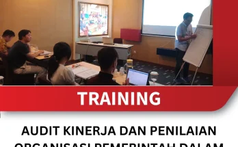 TRAINING AUDIT KINERJA DAN PENILAIAN ORGANISASI PEMERINTAH DALAM PENGELOLAAN ANGGARAN