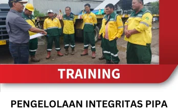 TRAINING PENGELOLAAN INTEGRITAS PIPA DAN INFRASTRUKTUR MINYAK