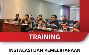 TRAINING INSTALASI DAN PEMELIHARAAN MESIN PENGOLAHAN ENERGI TERBARUKAN