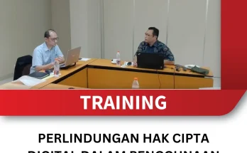 TRAINING PERLINDUNGAN HAK CIPTA DIGITAL DALAM PENGGUNAAN TEKNOLOGI