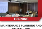 TRAINING MAINTENANCE PLANNING AND SCHEDULING
