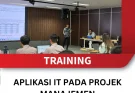 TRAINING APLIKASI IT PADA PROJEK MANAJEMEN