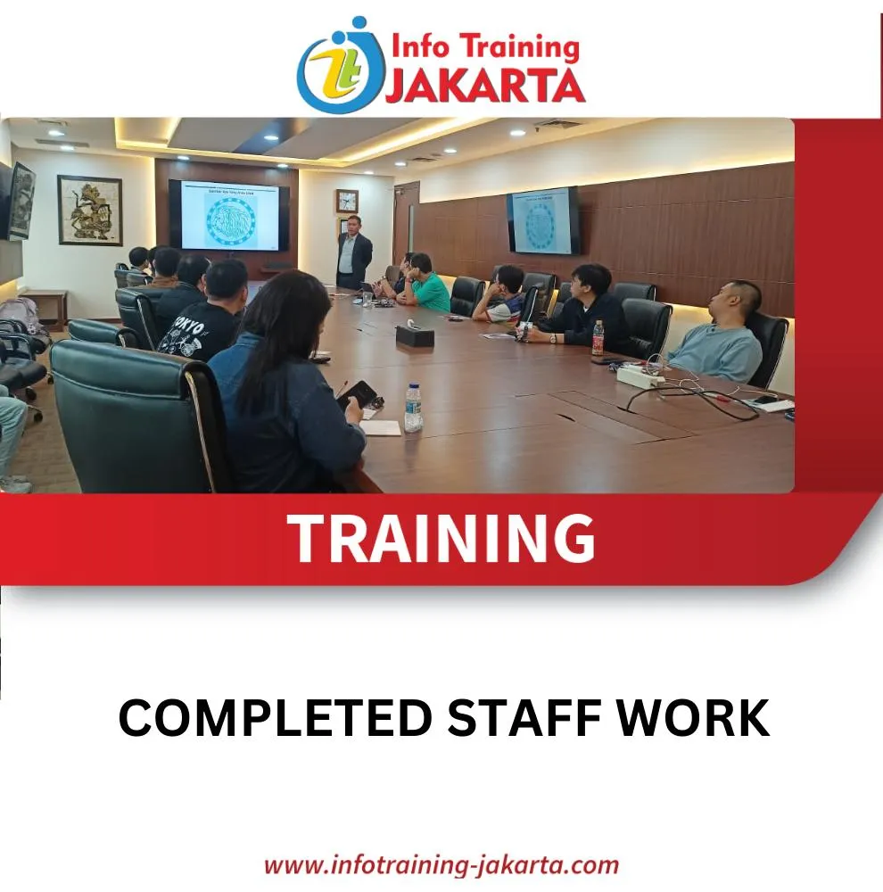 TRAINING COMPLETED STAFF WORK