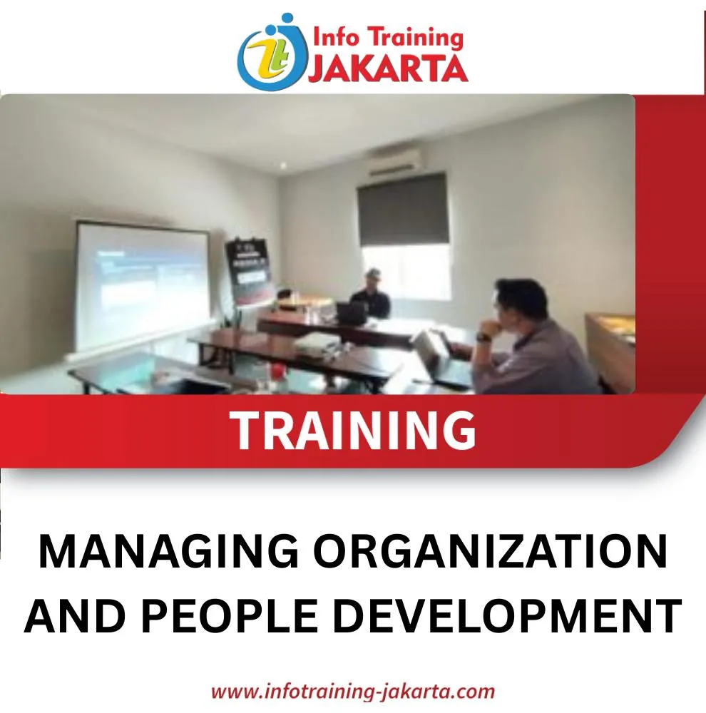 TRAINING MANAGING ORGANIZATION AND PEOPLE DEVELOPMENT